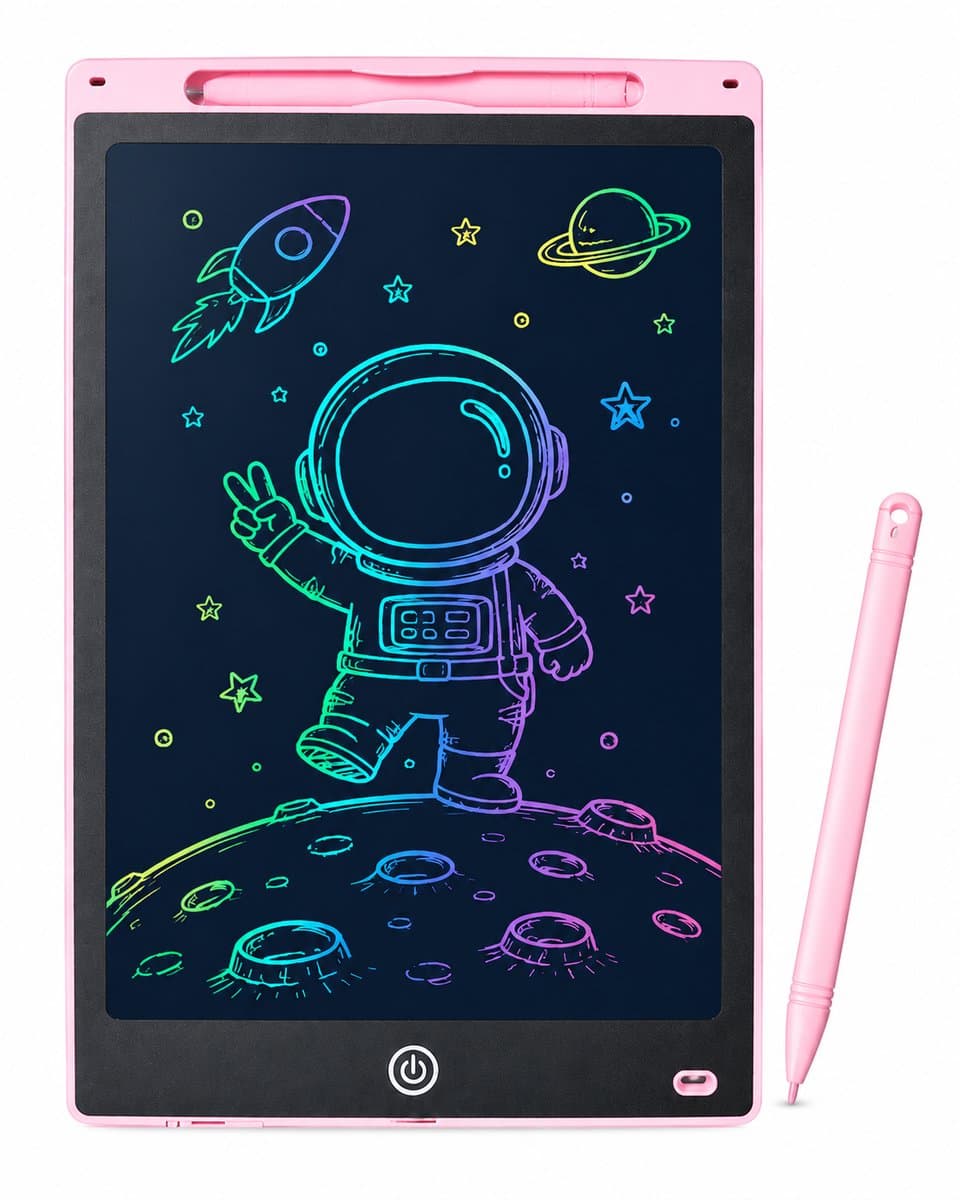 Tekentablet kinderen WBTT® - Tekenbord - LCD Tekentablet kinderen - Grafische tablet kinderen - Kindertablet Roze