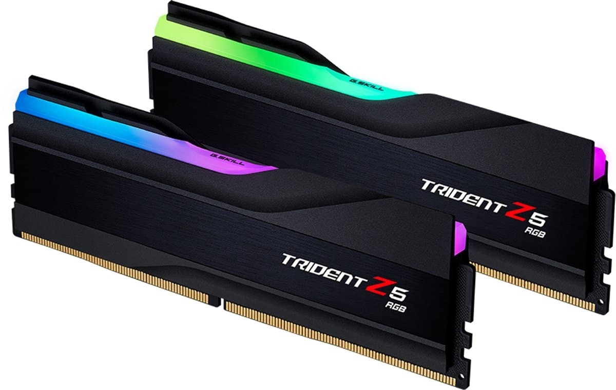 G.SKILL Trident Z5 RGB 32 GB (2 x 16 GB) DDR5 6000 MHz, CAS-latency 30 (XMP) geheugen