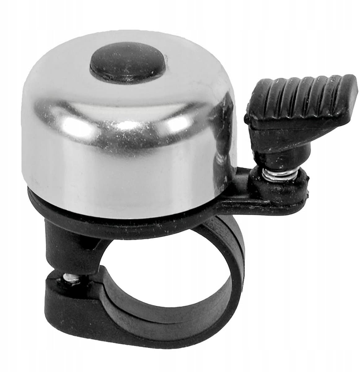 Raion - Aluminium Fietsbel - Mini - Luide Ding-Dong - Zilver Anodiseerd