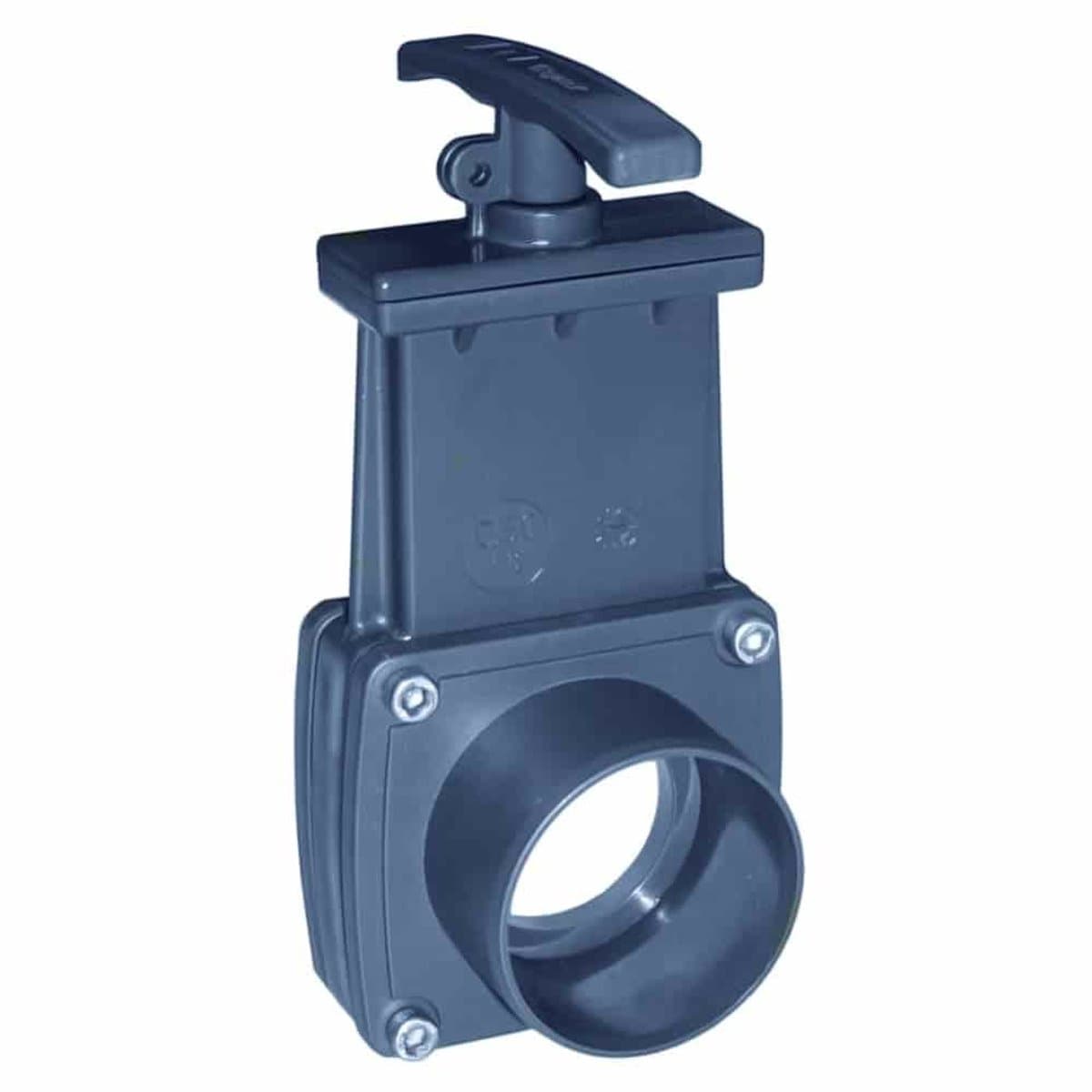 110mm Schuifafsluiter: PVC Schuif voor Vijver & Leidingen