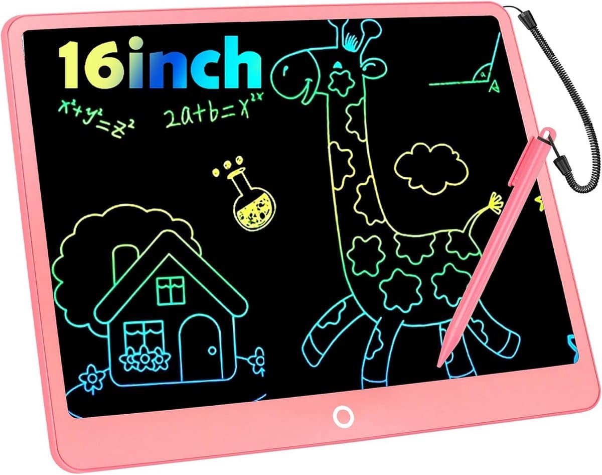 2 Stuks LCD Tekentablet 12 Inch - Herbruikbaar Tekenbord voor Kinderen