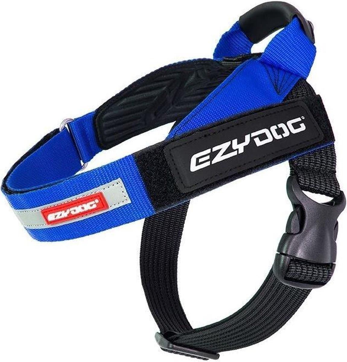 EzyDog Express Reflecterend Hondentuig - Honden Harnas - L - Blauw