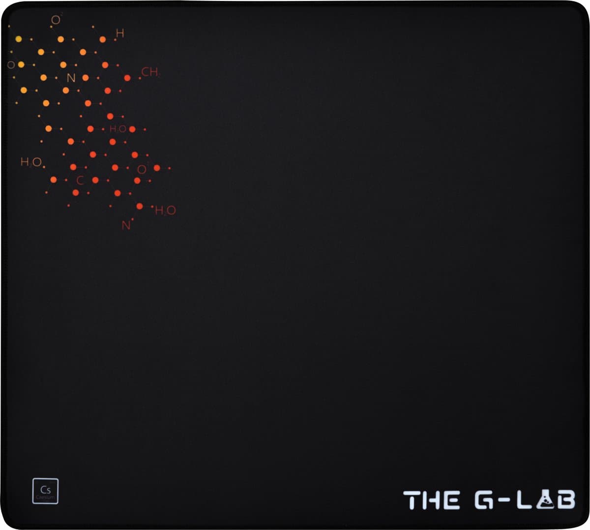 HET G-LAB gamingmuiskussen L 450x400x4mm met antisliprubber