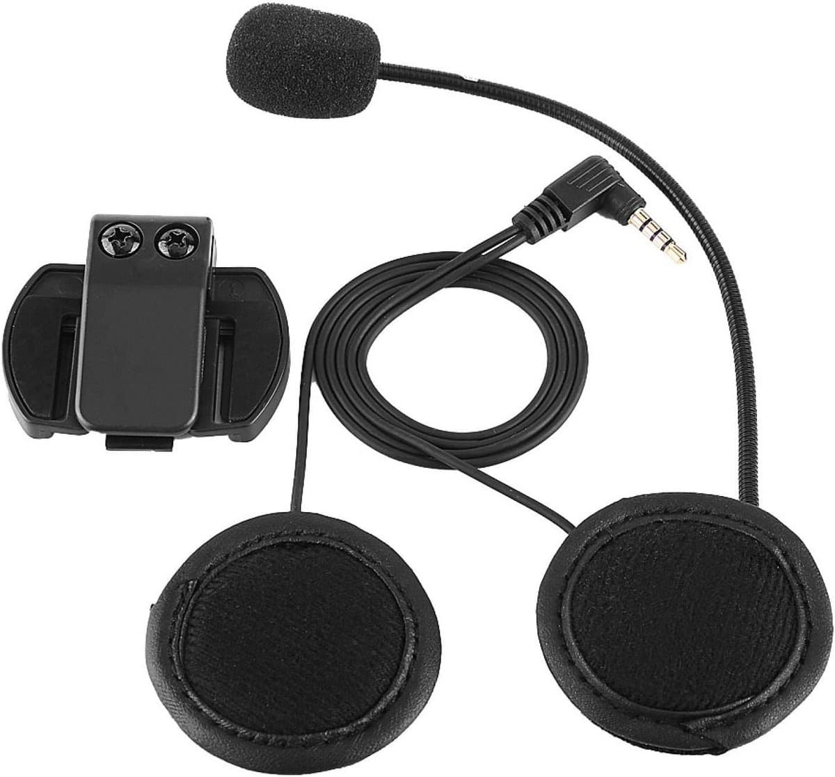 Bluetooth Headset Motorhelm - V4/V6 Compatibel, Noise-Canceling, Intercom, Muziekservice, Oproep, Vierweg