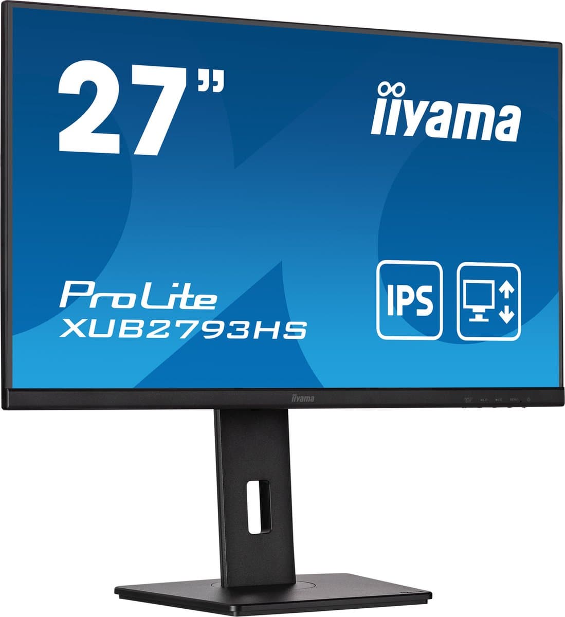 Iiyama ProLite 21,5 inch IPS Full HD monitor met USB-hub, 1 ms MPRT en 100 Hz verversingssnelheid