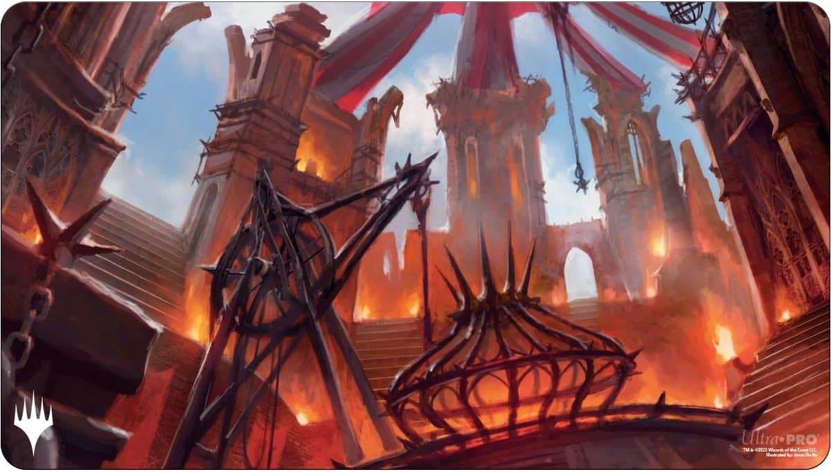 Ultra Pro - Magic - The Gathering - Ravnica Remastered - Speelkleed Cult of Rakdos Blood Crypt (60 x 34 cm)