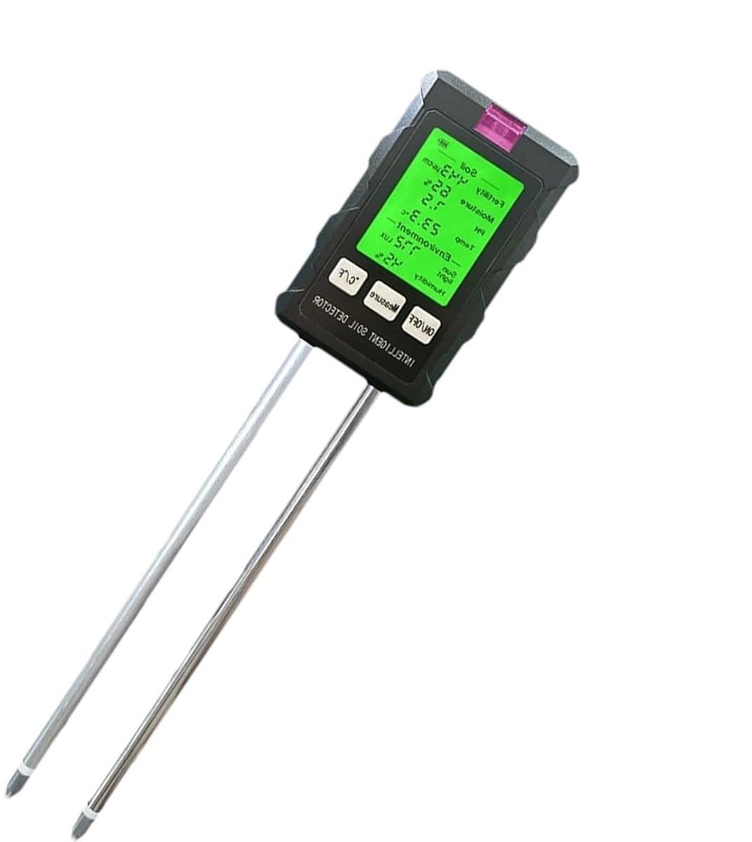 Plantenvochtmeter - Bodem Monitor - Planten Verzorgen - Draaibaar HD Scherm - 23.2 cm - Zwart