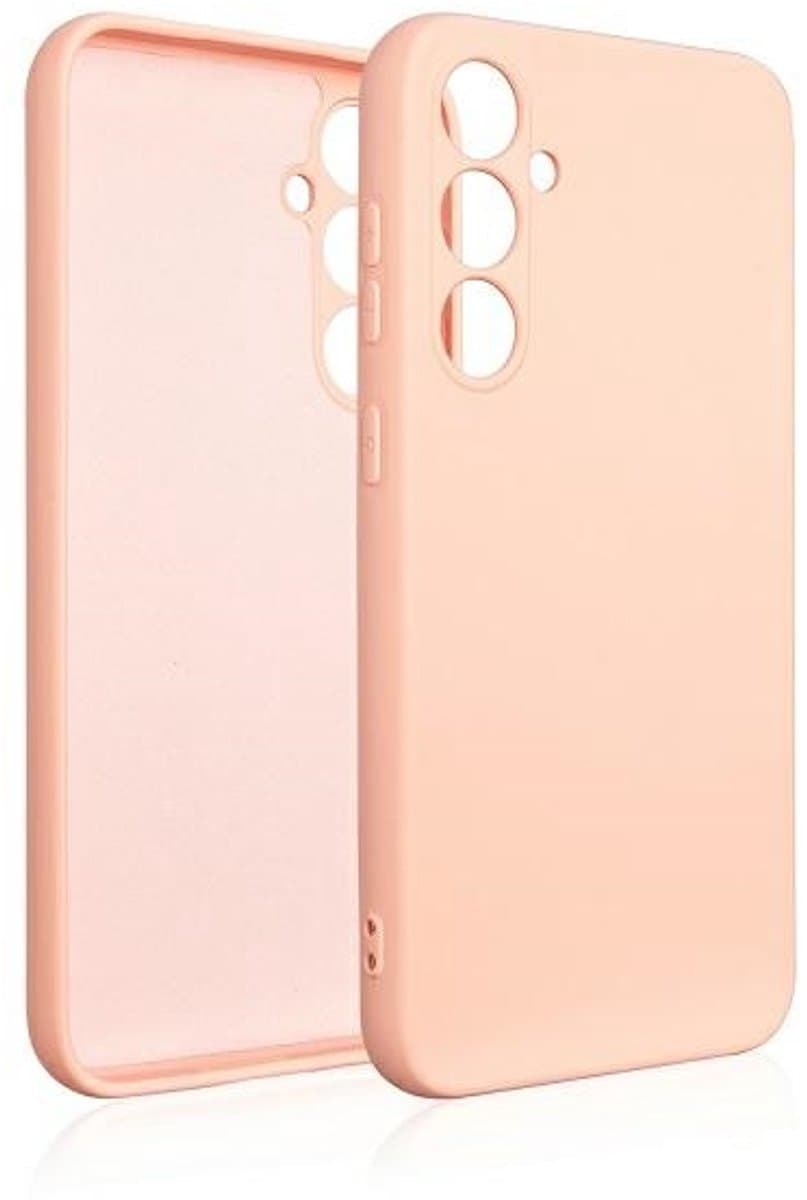 Beline Siliconen Hoesje Samsung S23 FE S711 roze-goud/rosé goud