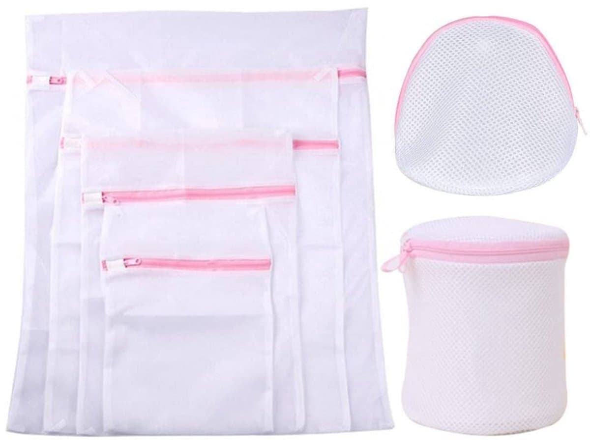 Dailygoody - Mesh Waszakken Set - 7-delige set voor delicate kleding - Duurzaam en herbruikbaar - Bescherming tijdens het wassen - Ideaal voor li