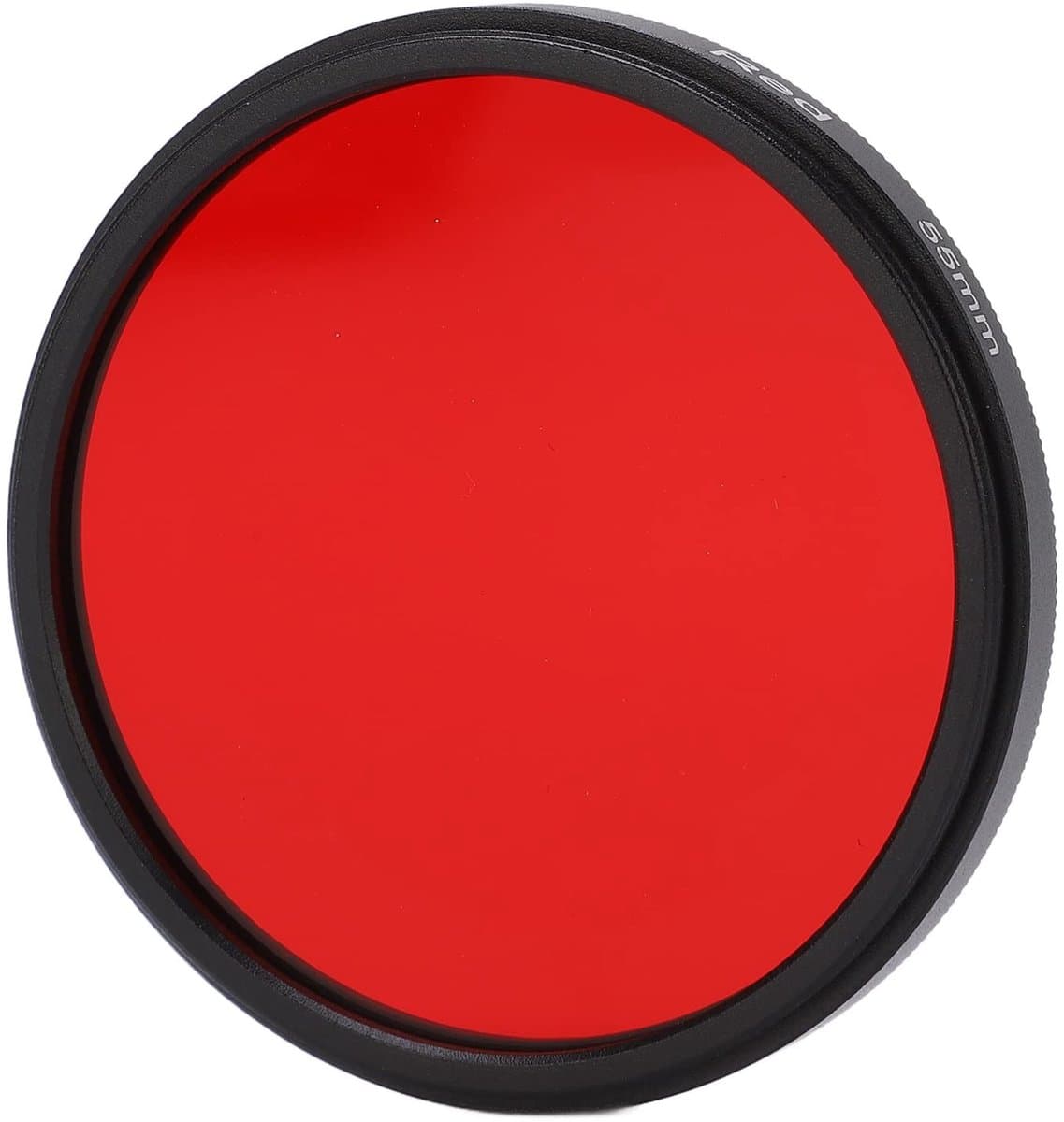 Dailygoody - Rode Cameralensfilter - Optisch Glas - Lensbeschermingsfilter - 55MM - Perfect voor Nikon, Sony en Fujifilm - Kwaliteitsproduct voor foto