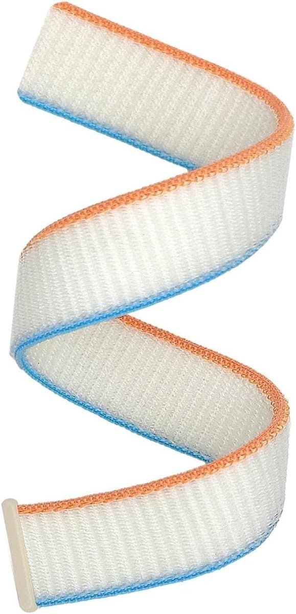 Nylon Horlogeband met Klittenband voor Garmin Fenix 7S, 6S en Instinct 2S - 20mm Sportieve en Sneldrogende Polsband voor Actieve Lifestyle