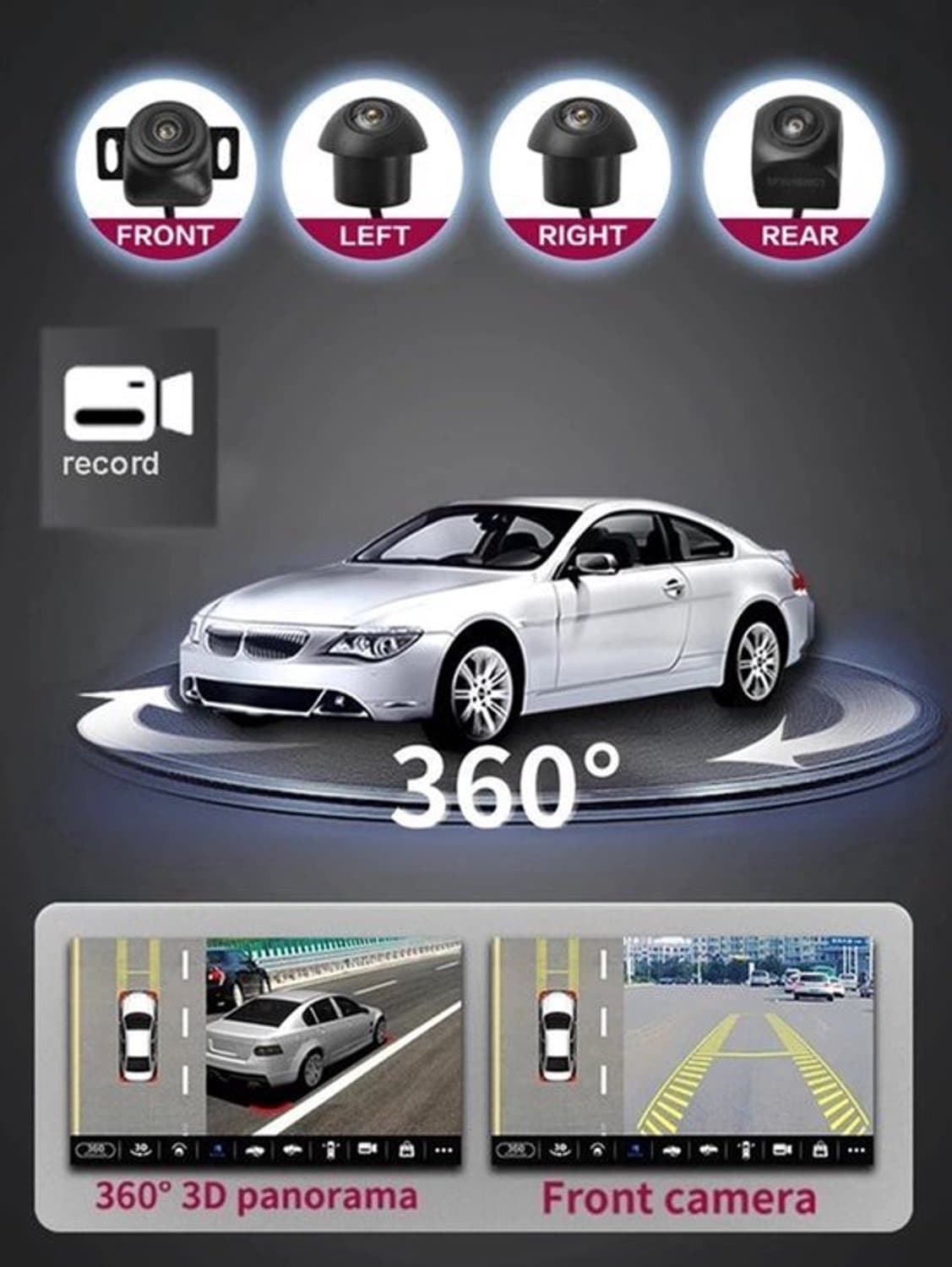 Autoradio Android 8G RAM 128G ROM - 9 Inch IPS Scherm - Dubbel Din - Wifi Bluetooth GPS Navigatie - Voor Hyundai Elantra 2014 2015