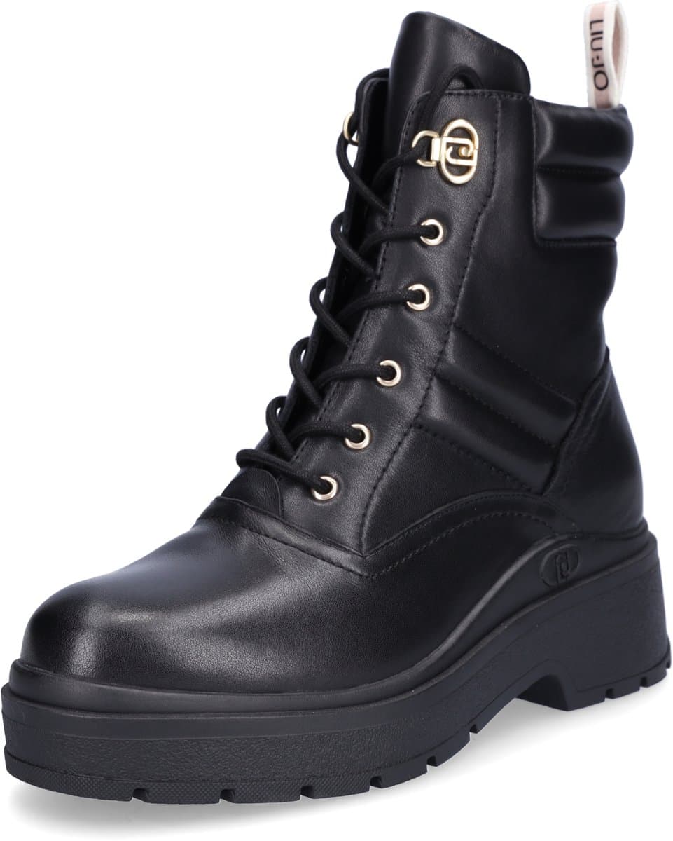 Liu Jo Damen Schnürboot Andrea 02 schwarz