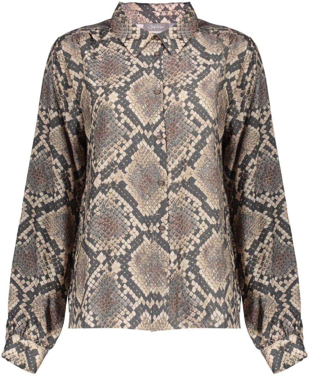 Geisha blouse slangen 53644-20 maat S