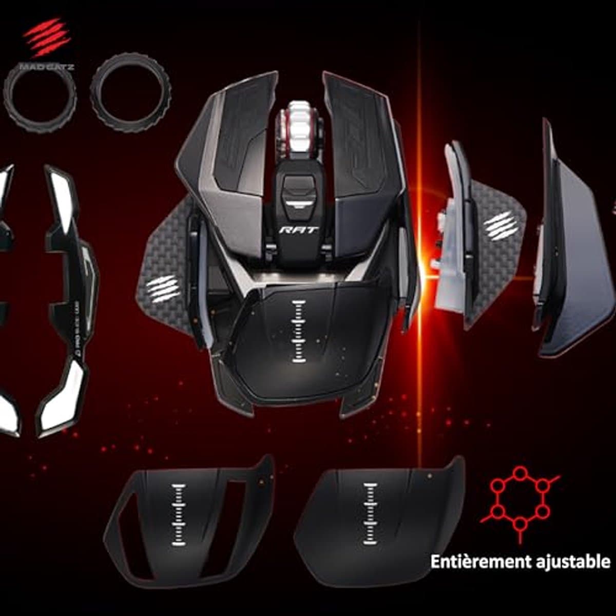 Lichtgewicht Optische Gaming Muis voor Precisie en Duurzaamheid
