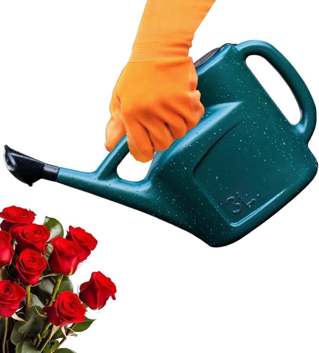 Gieter Tuin - Waterkan Planten - Planten Water Geven - Verstelbare Tuit - 3 Liter - Groen