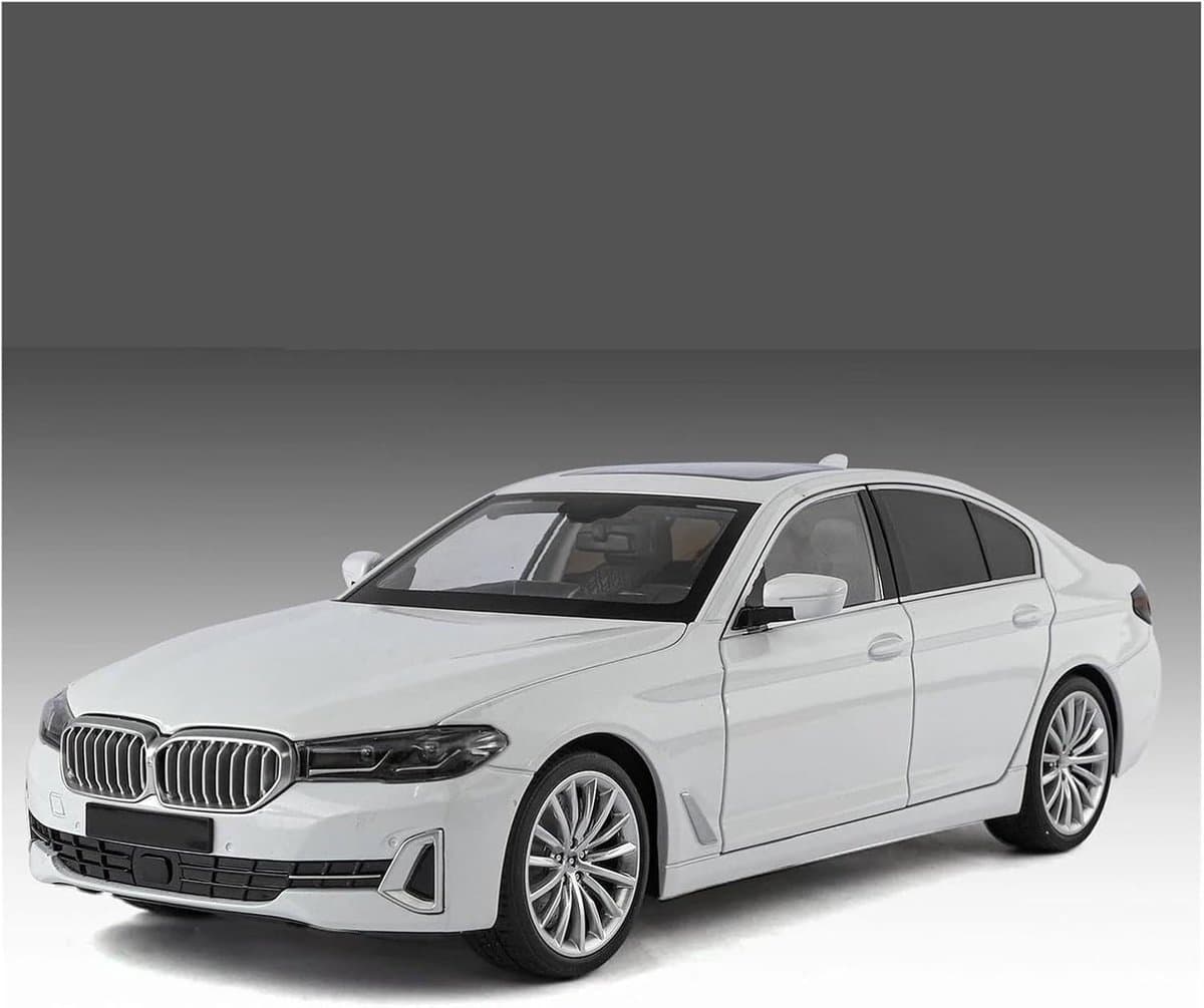 Modelauto Metaal - Gegoten Voertuig - Verzamelaars Item - Gedetailleerd Ontwerp - 1:18 Schaal - Wit