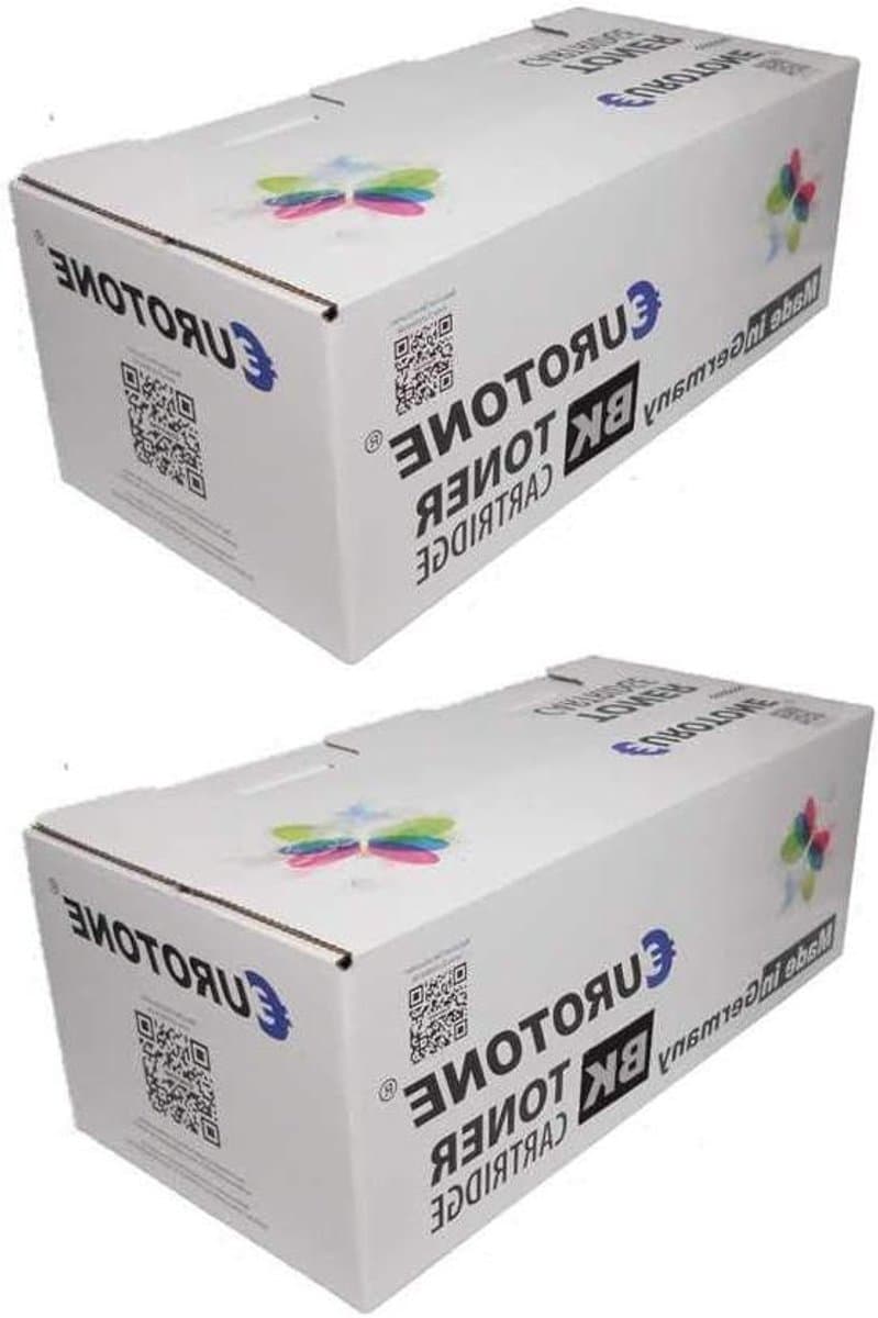 Toner Cartridges - Printer Toner - Printen - Compatibel - 2x Zwart - Black