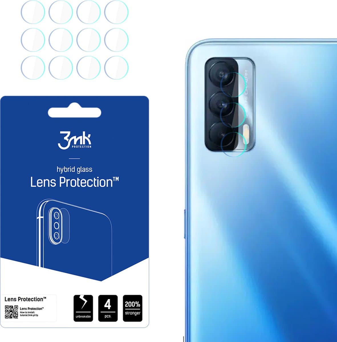 Realme V15 5G - 3mk Lens Protection