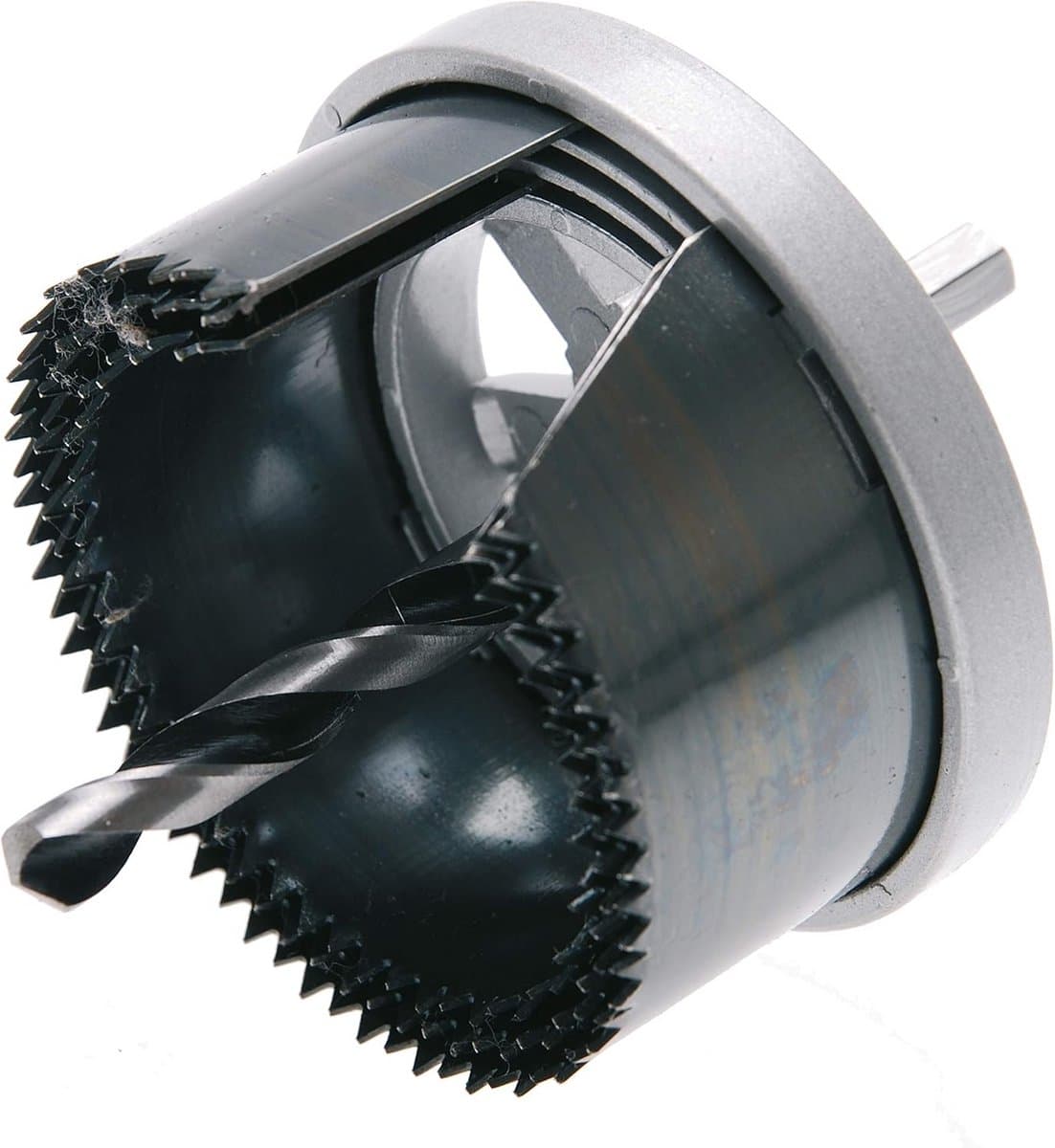 Gatzaagset Ø 60 - 74mm - 3-delig - Zaagdiepte 30mm - Voor hout, kunststof en metaal - DIY en werktuigbouw