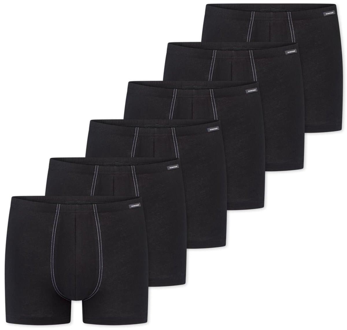 Schiesser Heren retro short / pant 6 pack Cotton Essentials