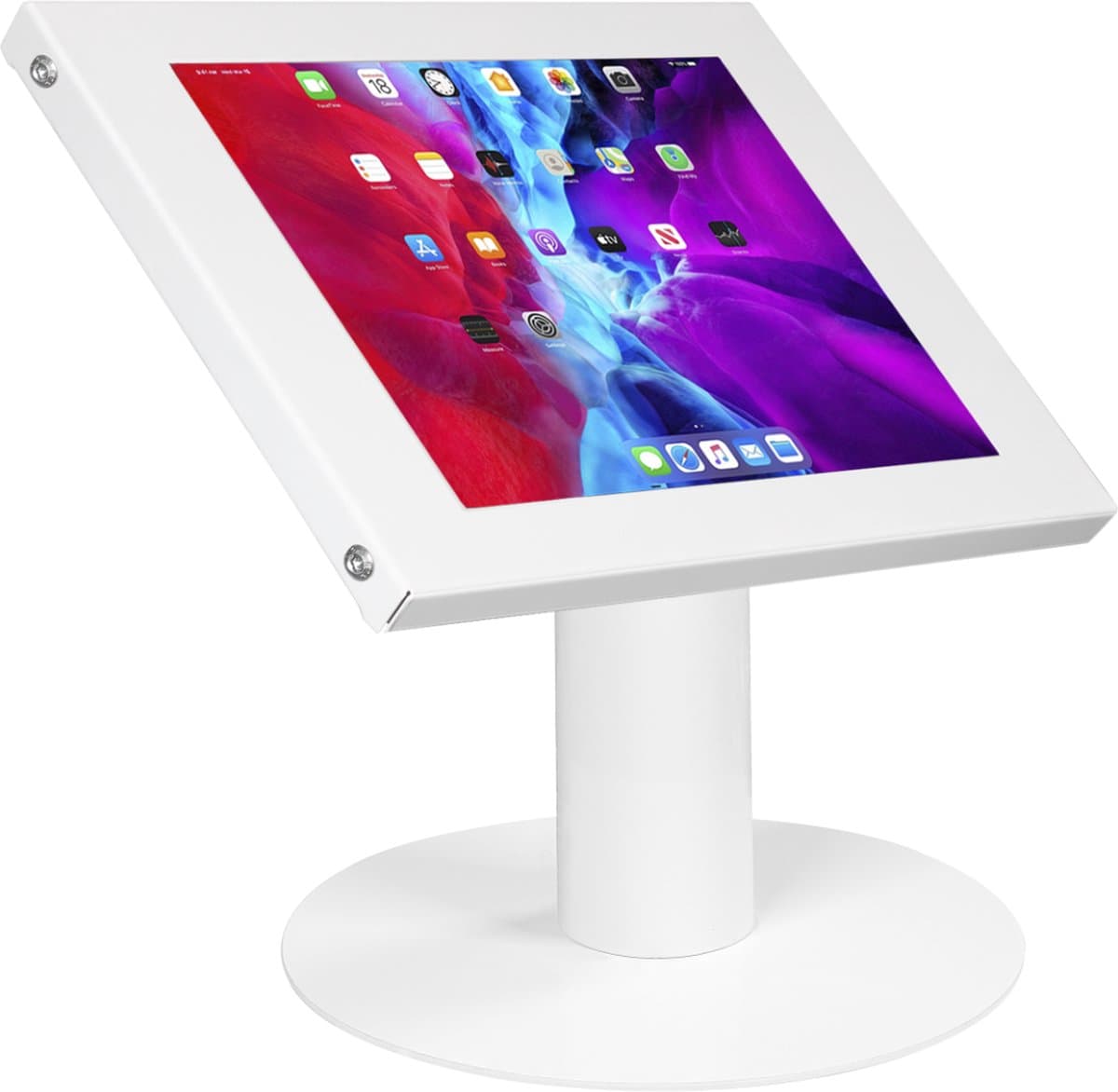 Tablet tafelstandaard Securo XL voor 13-16 inch tablets - wit